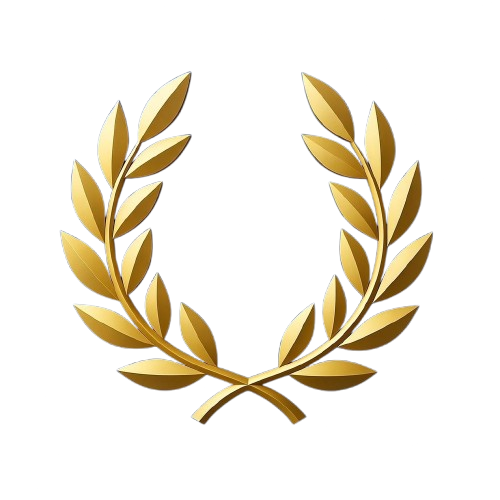 Aurelian laurel wreath logo